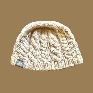 North Face Crocheted Wool Lined Beanie